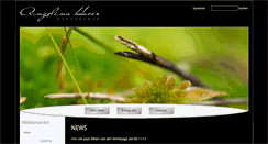 Desktop Screenshot of angelina-heer.de